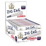 Zig-Zag White KS Cones 24x3  (RP/ZZ-WHTKSC)