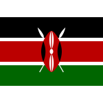 Flag - Kenya - (3x5')