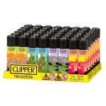 Clipper Lighters - Travellers - 48 units (CP11R-TRV)