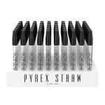 White Rhino© Pyrex Straw 5"  (WRG-2001-BX)