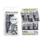 Pipe à fumer en métal / Metal Pipe  (DK-8495-A)