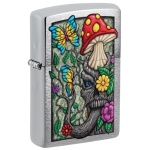 Zippo Lighter (ZIP-48635) Forest Mushroom