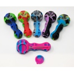Silicone Pipe 4" (H-34) w/ Pick &amp; Stash
